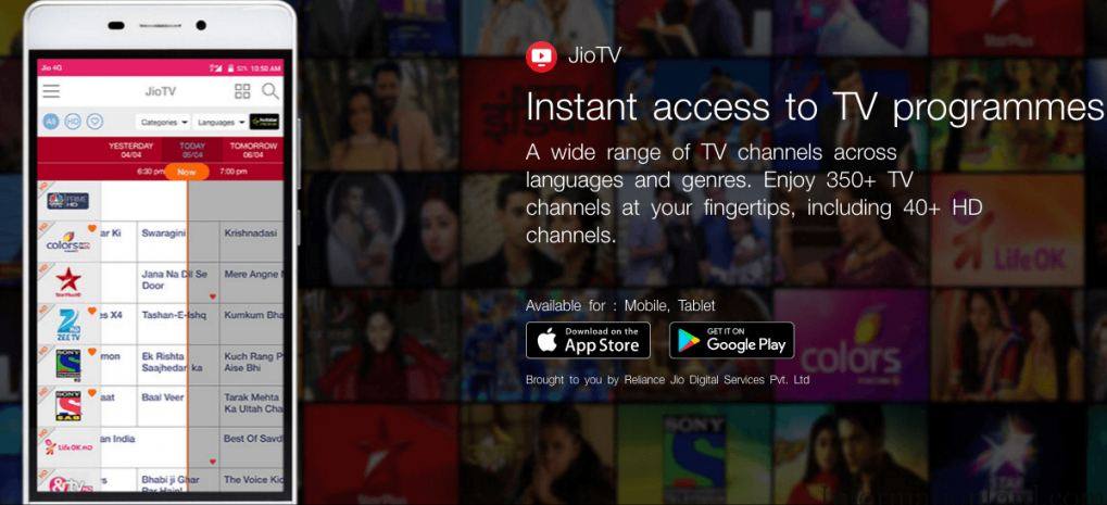 jiotv live tv for pc